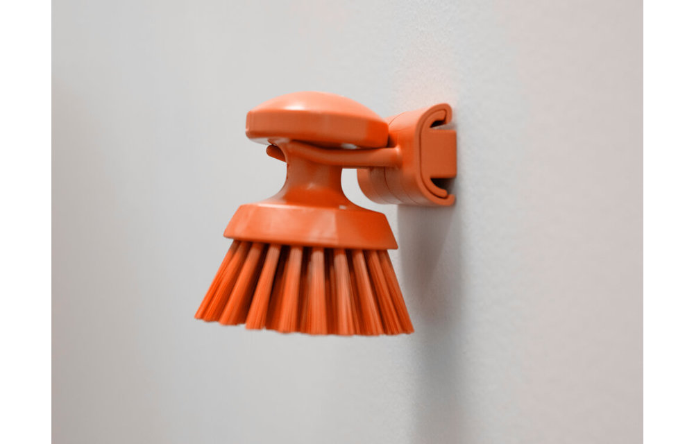 Hygienische Wandhalterung, Doppelhakenmodul, 83 mm