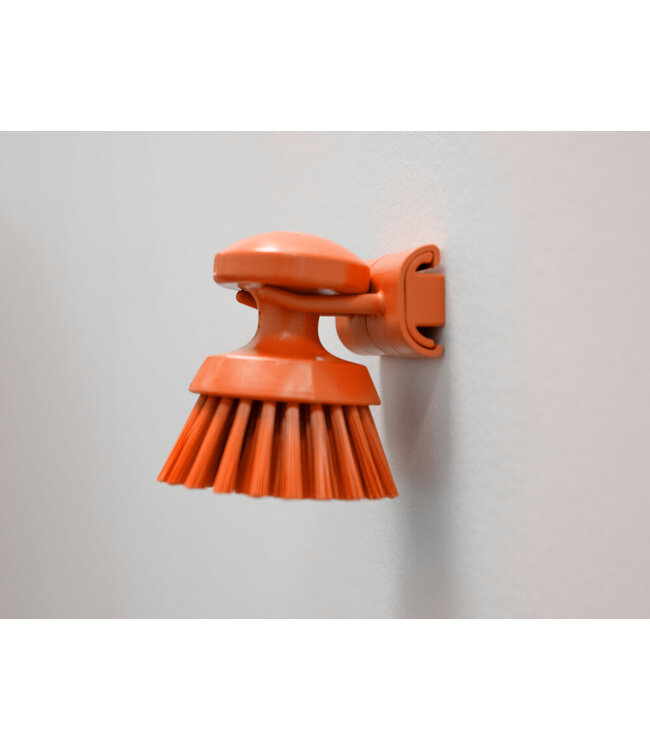 Vikan Hygienische Wandhalterung, Doppelhakenmodul, 82 mm