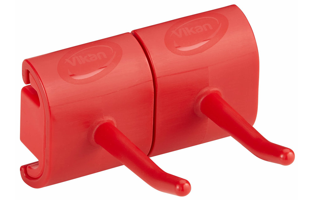 Hygienische Wandhalterung, Doppelhakenmodul, 83 mm