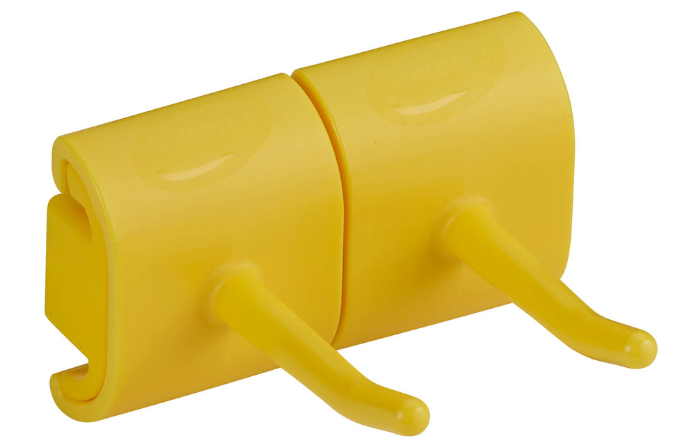Hygienische Wandhalterung, Doppelhakenmodul, 83 mm
