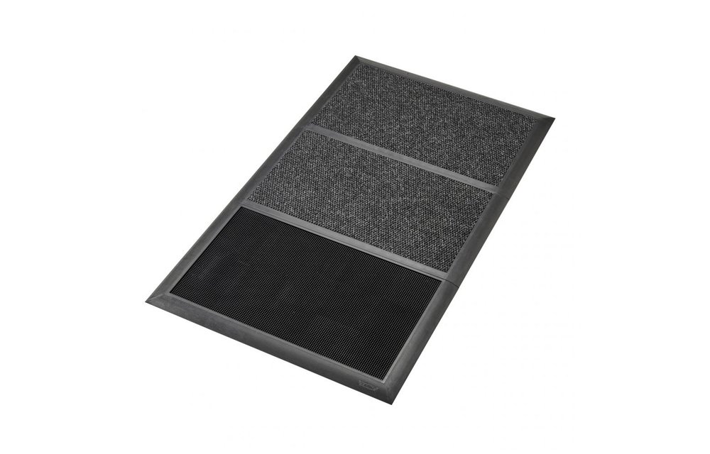 3-teilige Desinfektionsmatten-Schleuse, L 152,5 x B 91,4 cm