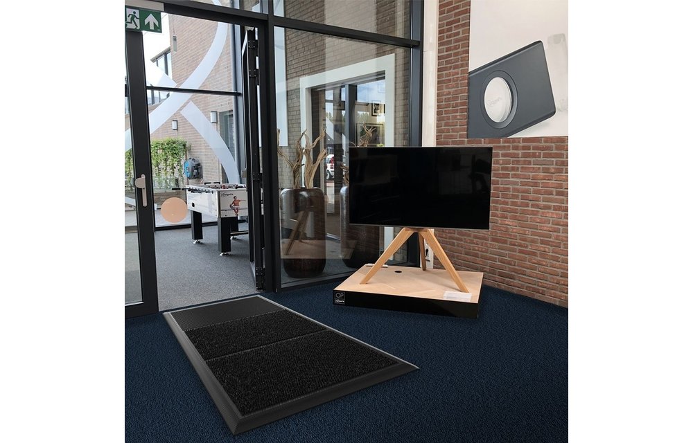 3-teilige Desinfektionsmatten-Schleuse, L 152,5 x B 91,4 cm