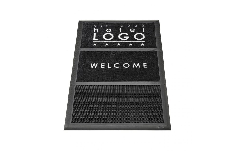 Tapis de désinfection avec logo client