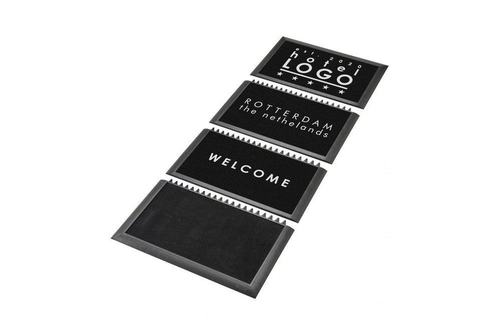Tapis de désinfection avec logo client