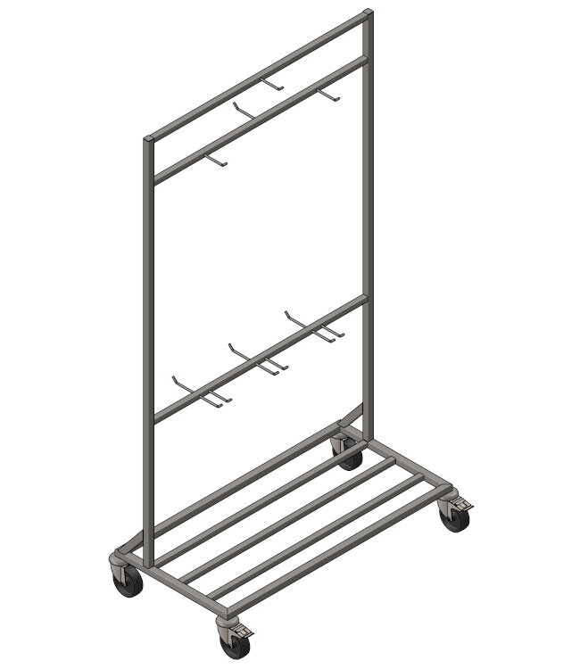 212 - Carrello Porta Pacchi - OMCN212 - Auto Attrezzature Triveneto