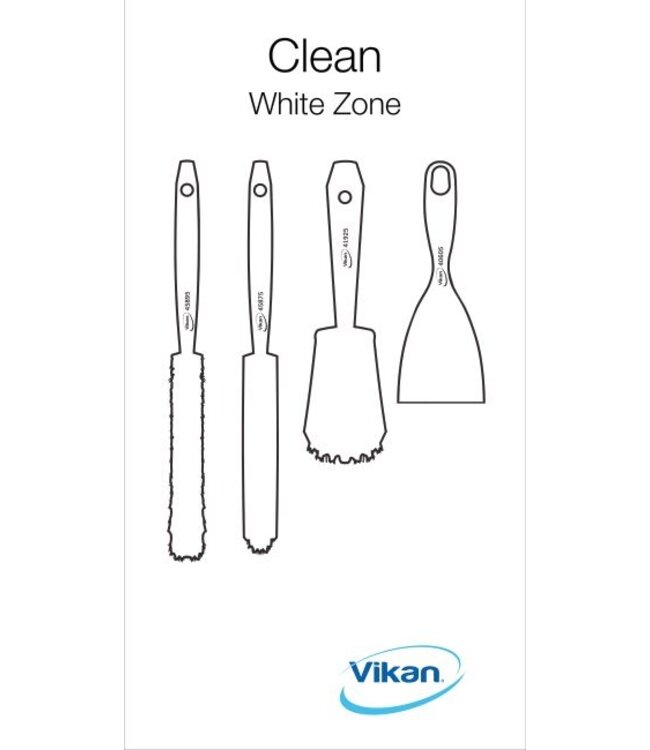 Vikan 5S Shadow board, version mural, H 600 x L 300 mm