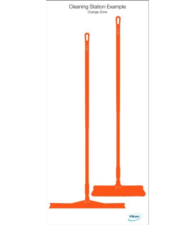 5S Shadow board, versione da parete, H 1700 x B 750 mm