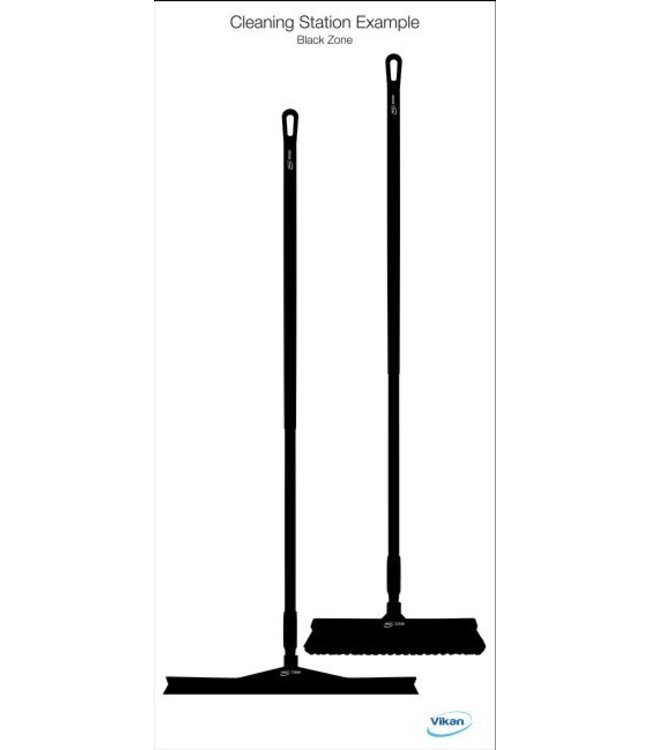 5S Shadow board, versione da parete, H 1700 x B 750 mm