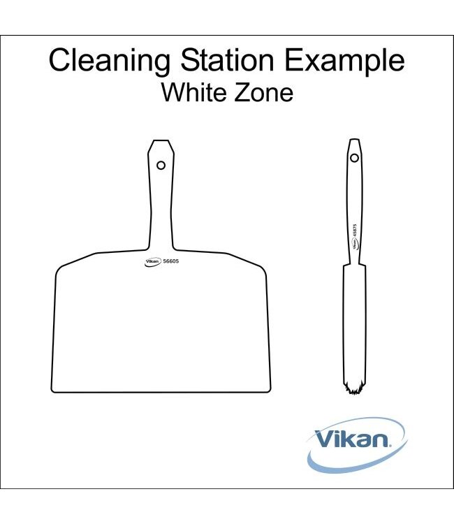 5S Shadow board, versione da parete, H 600 x B 600 mm