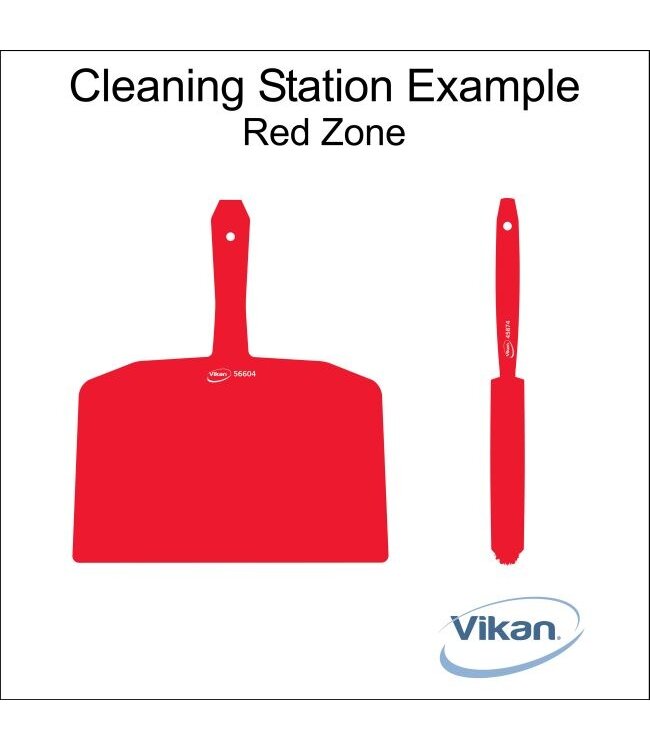 Vikan 5S Shadow board, versione da parete, A 600 x L 600 mm