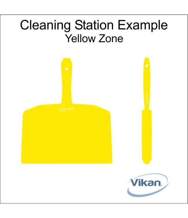 Vikan 5S Schattenwand, Wandmontage, H 600 x B 600 mm