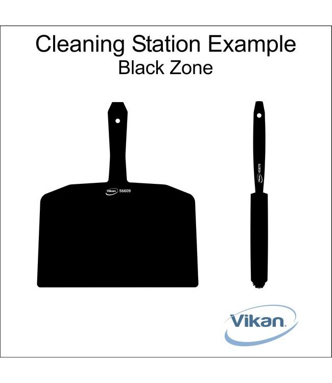 Vikan 5S Shadow board, versione da parete, A 600 x L 600 mm