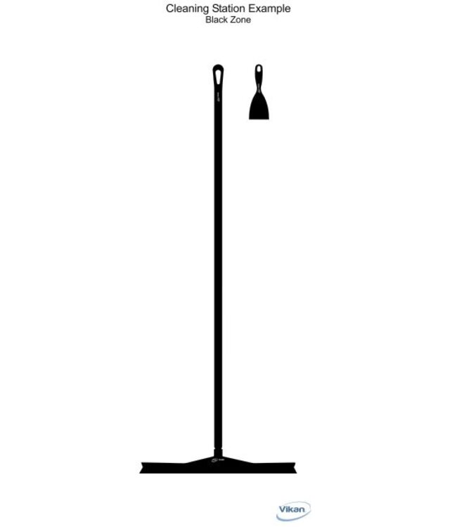 5S Shadow board, versione da parete, H 2000 x B 750 mm