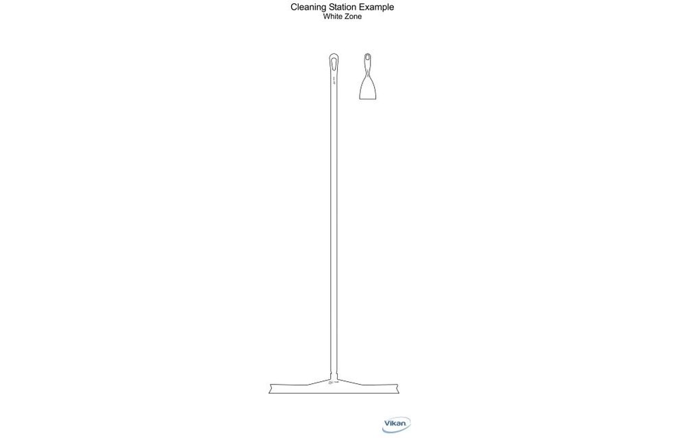 5S Shadow board, version mural, H 2000 x B 750 mm