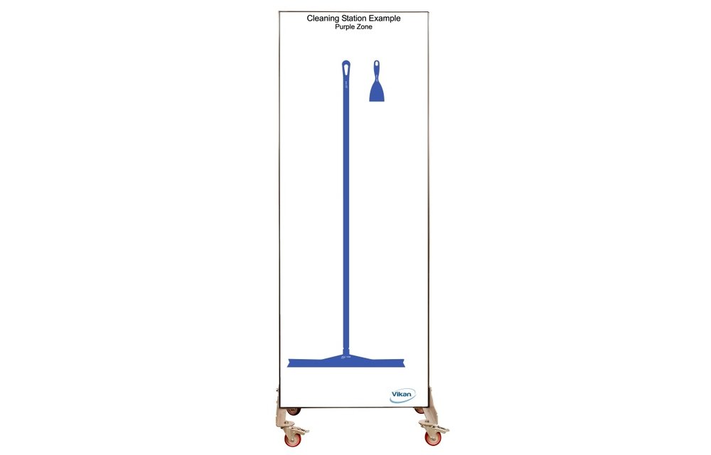 5S Shadow board version mobile , H 2000 x B 750 mm