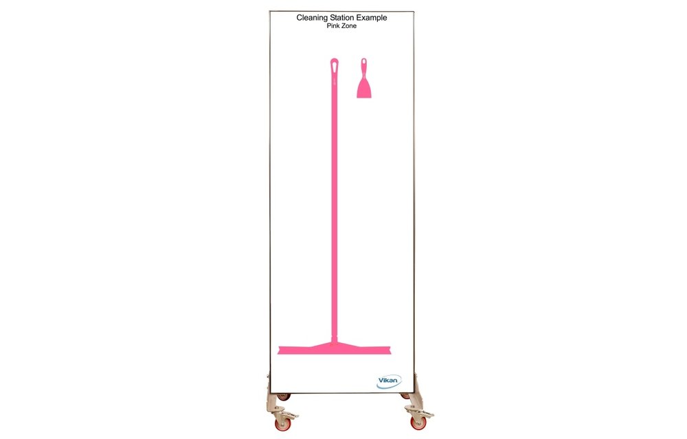 5S Shadow board version mobile , H 2000 x B 750 mm