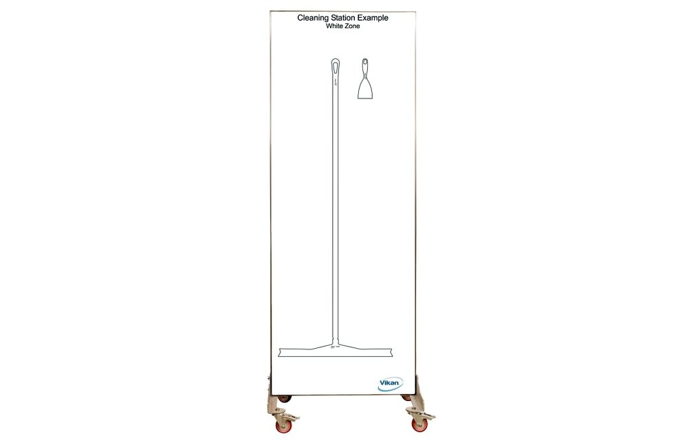 5S Shadow board version mobile , H 2000 x B 750 mm