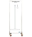 5S Shadow board unilaterale, versione mobile, H 2000 x B 750 mm