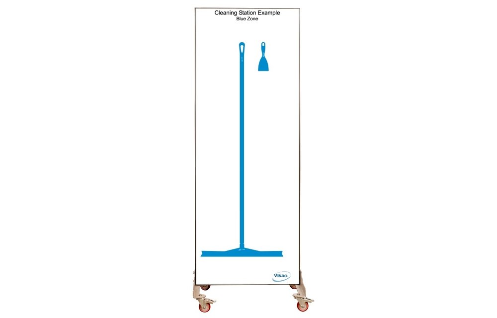 5S Shadow board version mobile , H 2000 x B 750 mm