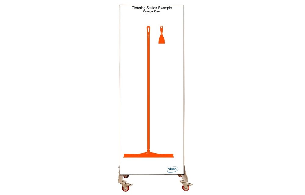 5S Shadow board version mobile , H 2000 x B 750 mm
