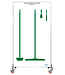 5S Shadow board unilaterale, versione mobile, H 2000 x B 1150 mm