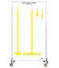 5S Shadow board unilaterale, versione mobile, H 2000 x B 1150 mm