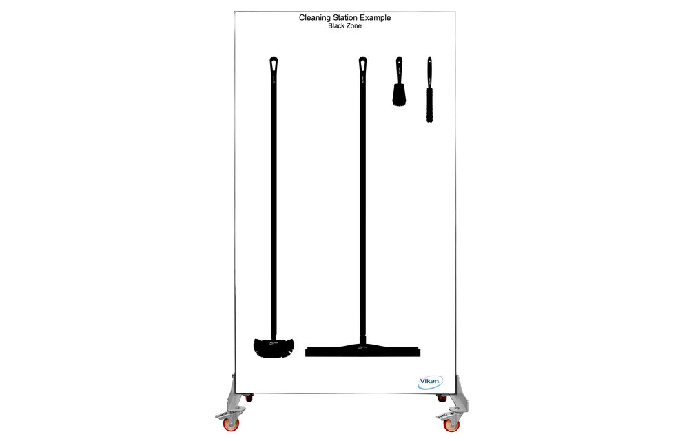 5S Shadow board version mobile , H 2000 x B 1150 mm