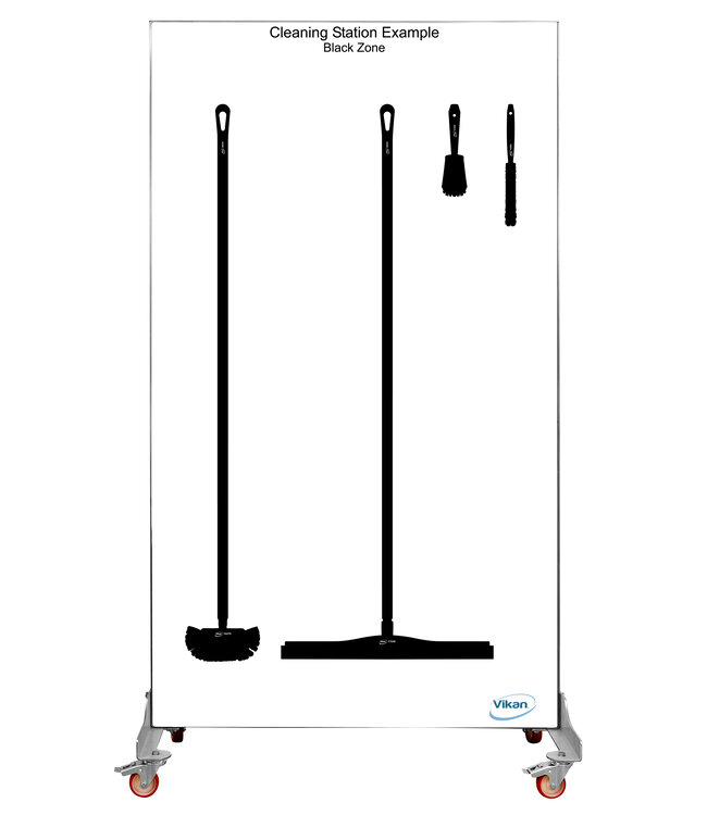5S Schattenwand einseitig, fahrbar, H 1990 x B 980 mm