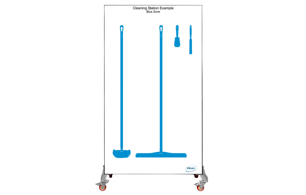 5S Shadow board version mobile , H 2000 x B 1150 mm