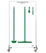 5S Shadow board, doppia faccia, versione mobile, H 2000 x B 1150 mm