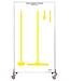 5S Shadow board, doppia faccia, versione mobile, H 2000 x B 1150 mm