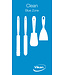 Vikan Hygiene Reinigungsgeräte Shadow board, versione da parete, H 600 x B 300 mm