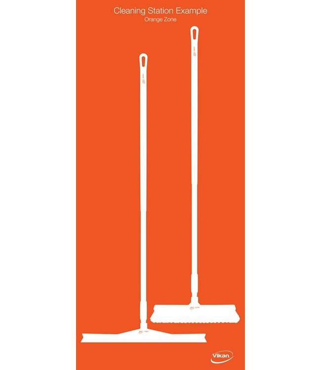 5S Shadow board, versione da parete, H 1700 x B 750 mm