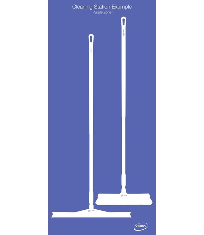 Vikan 5S Shadow board, version mural, H 1700 x L 730 mm