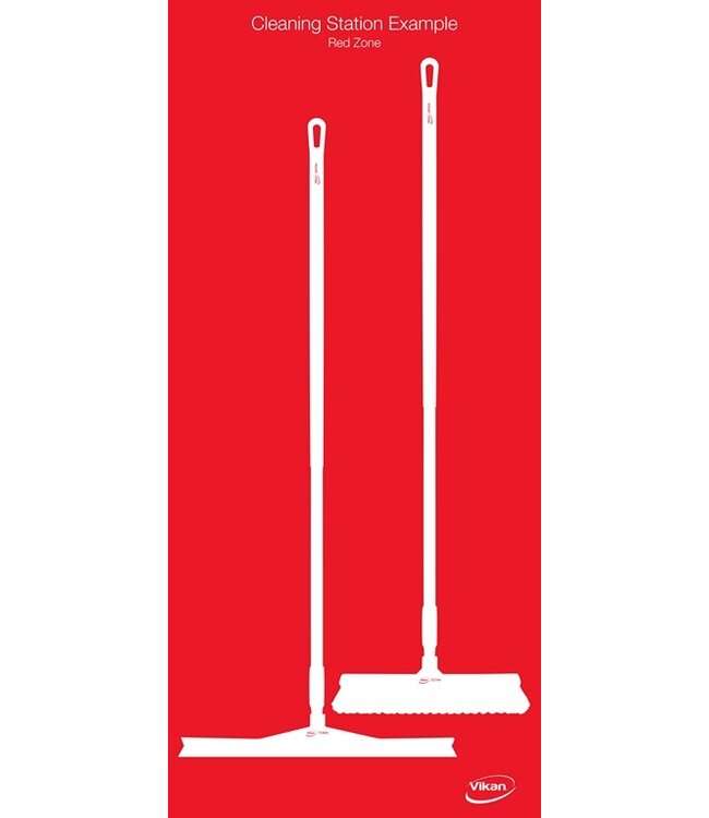 5S Shadow board, version mural, H 1700 x B 750 mm