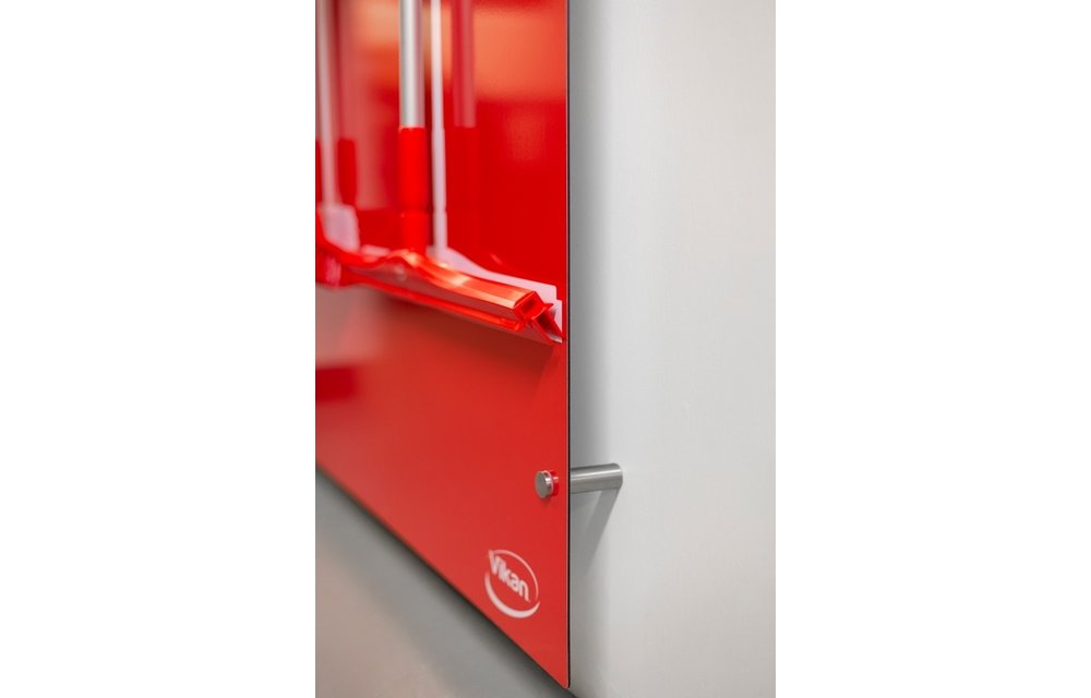 Shadow board, sfondo colorato, versione da parete, H 1200 x B 400 mm