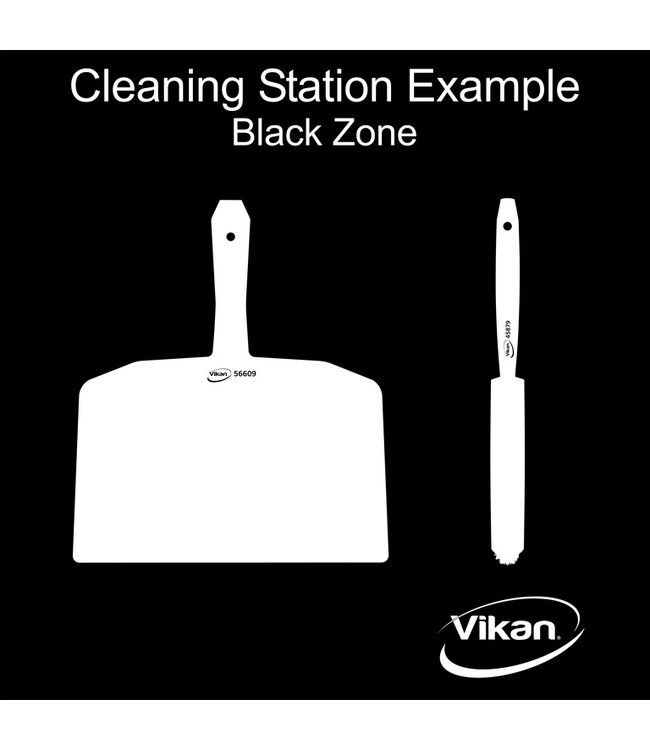 Vikan 5S Shadow board, versione da parete, A 600 x L 600 mm