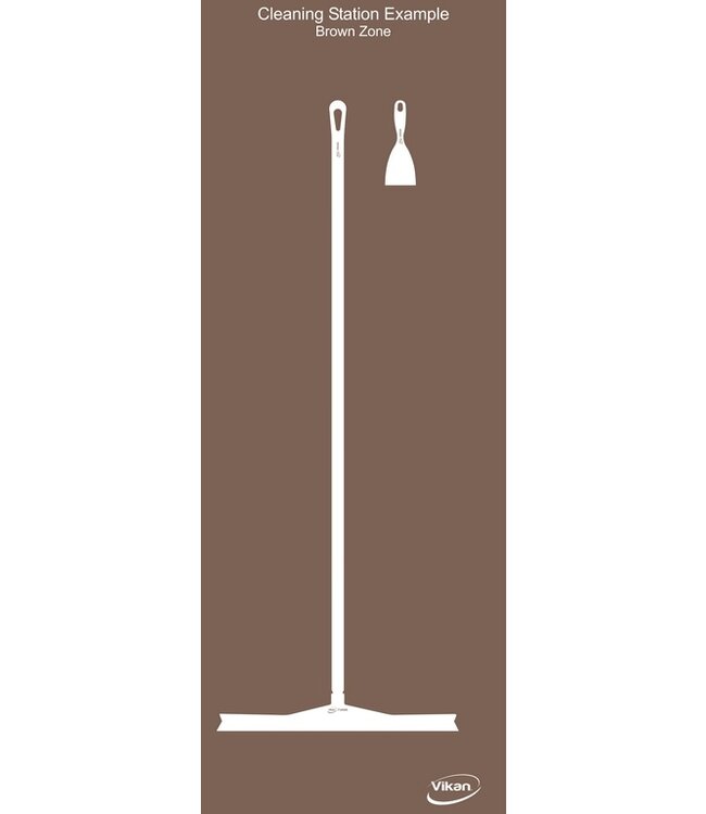 5S Shadow board, versione da parete, H 2000 x B 750 mm