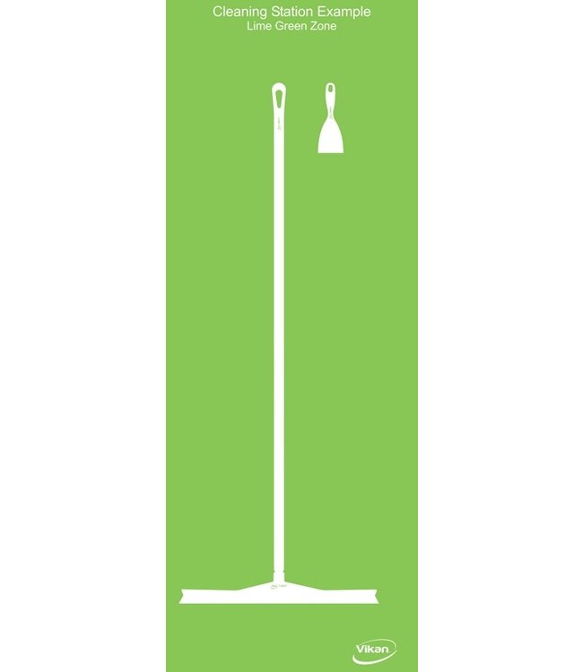 Vikan 5S Shadow board, version mural, H 1990 x L 730mm