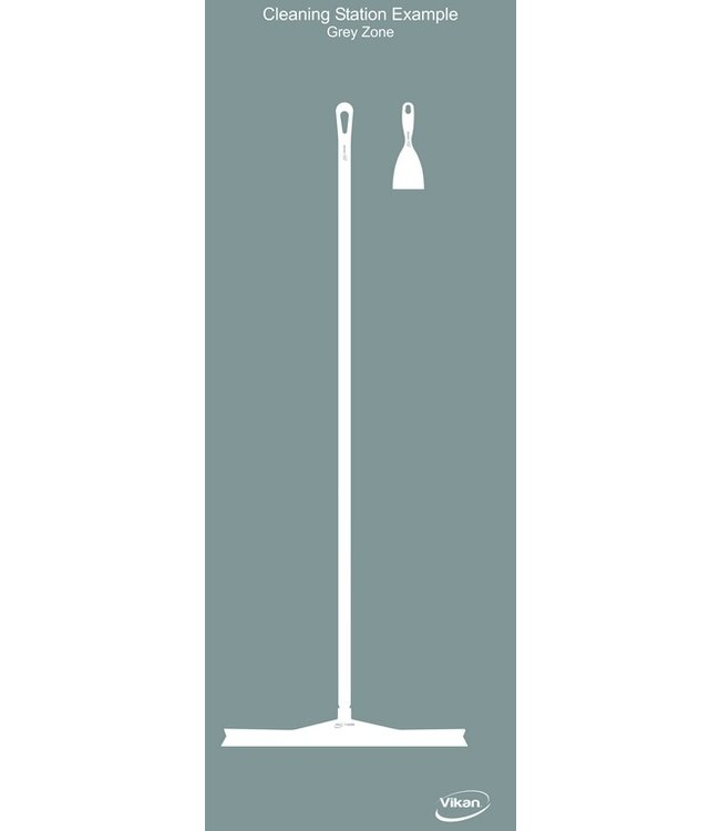 5S Shadow board, versione da parete, H 2000 x B 750 mm