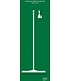 5S Shadow board, versione da parete, H 2000 x B 750 mm