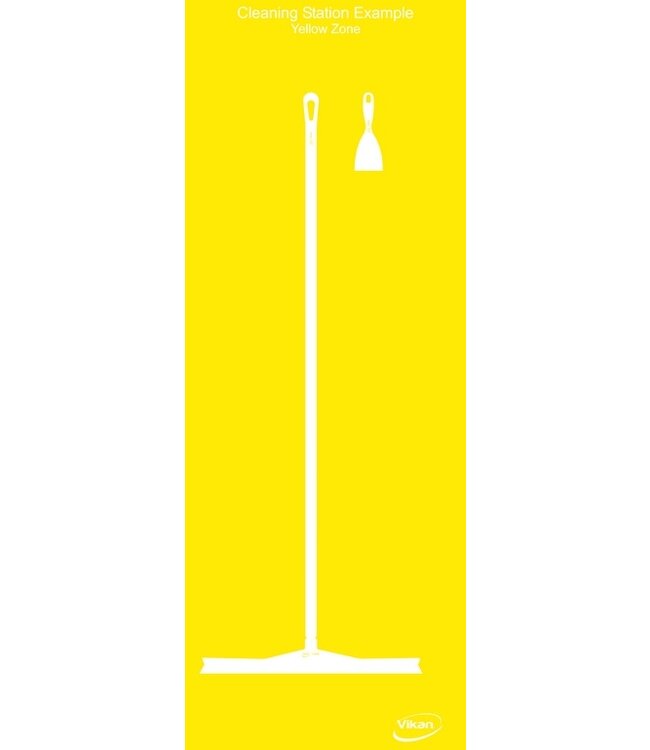 Vikan 5S Shadow board, versione da parete, A 1990 x L 730mm