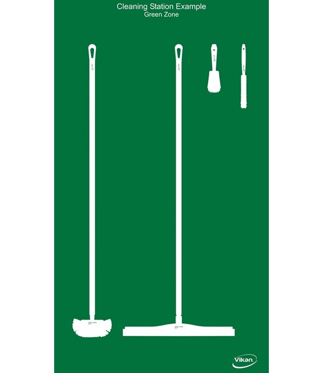 5S Shadow board, versione da parete, H 2000 x B 1150 mm