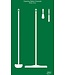 5S Shadow board, versione da parete, H 2000 x B 1150 mm