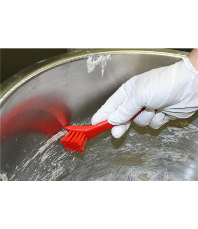 Vikan Spazzola di precisione con bordo raschiante, 150 mm, Duro