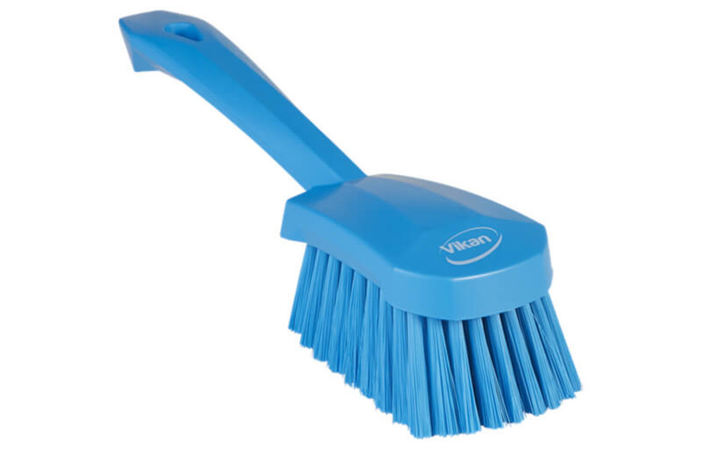 Vikan Brosse à main, manche court, 270 mm, Souple