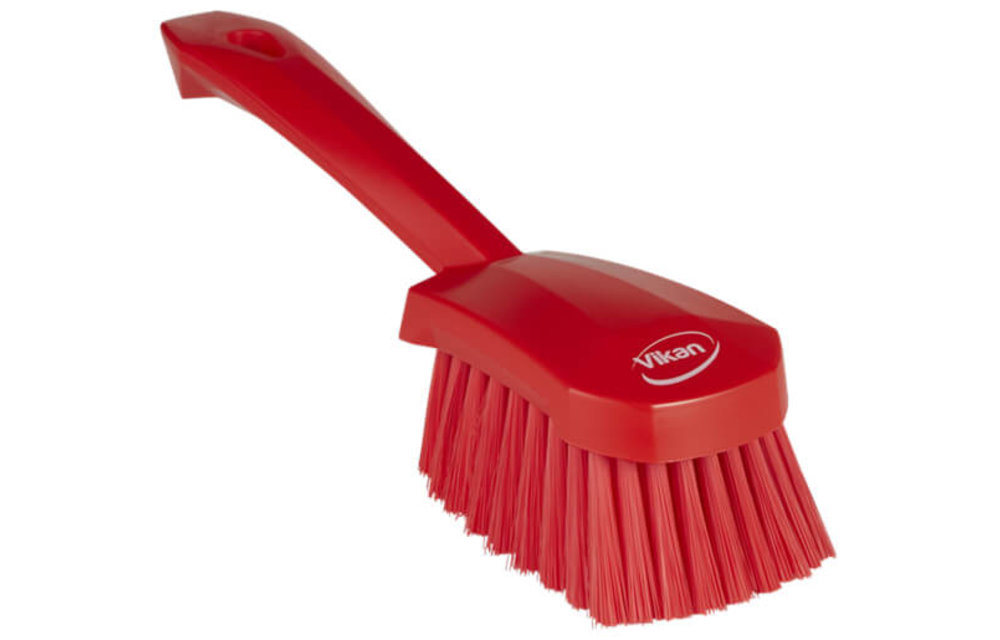 Vikan Brosse à main, manche court, 270 mm, Souple