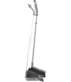 Vikan Langstielige Kunststoff-Kehrschaufel mit Besen, 985 mm