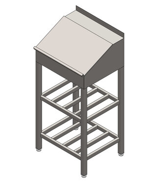EDYSTAR Stehpult mit Gitterrost