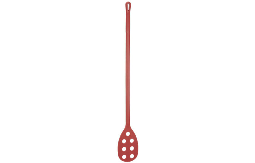 Vikan Langer Rührlöffel mit kleinem Lochblatt, metalldetektierbar, Ø31 mm, 1200 mm